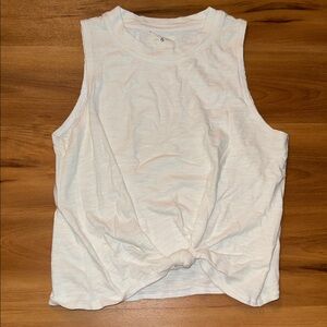 Lou & Grey Soft White Crew Neck Tee